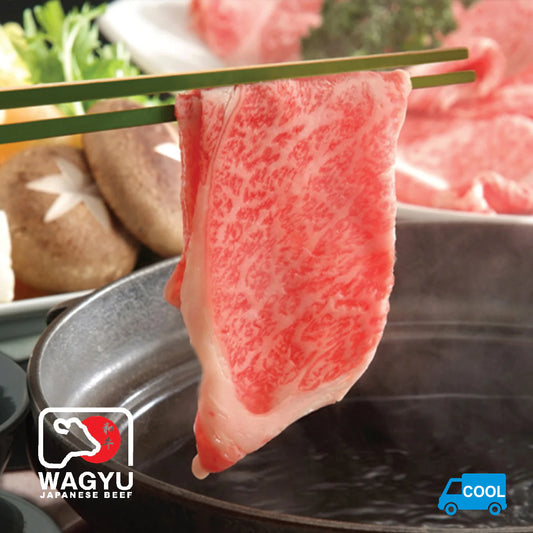 Premium Kagoshima A5 Wagyu Beef - Shabu-Shabu Slices